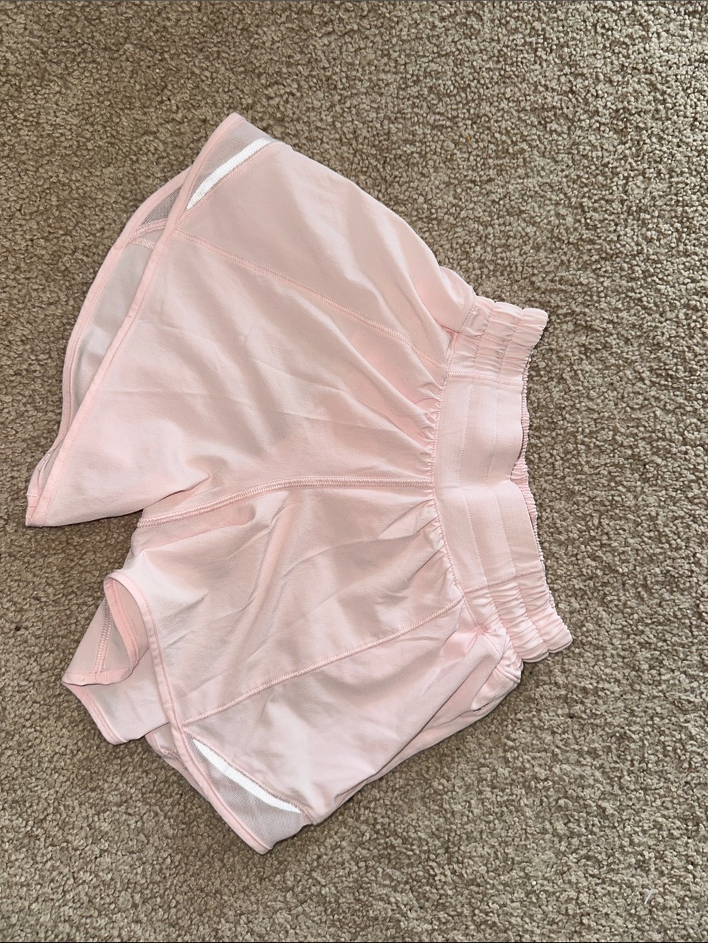 Light Pink Athletic Shorts Lululemon